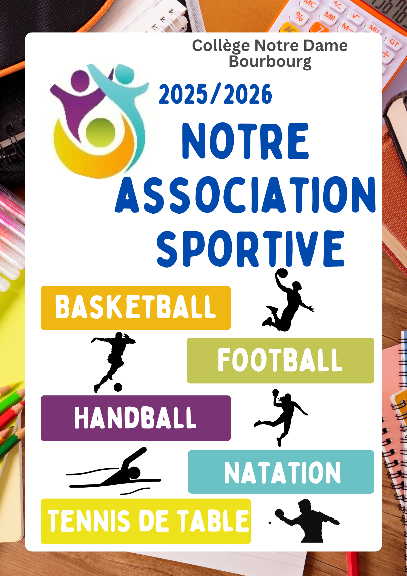 Disciplines de l'Association Sportive